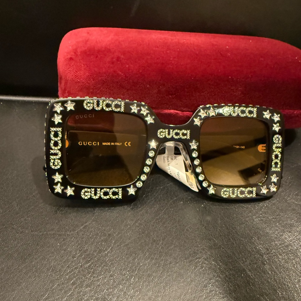 GUCCI
46MM Embellished Square Sunglasses